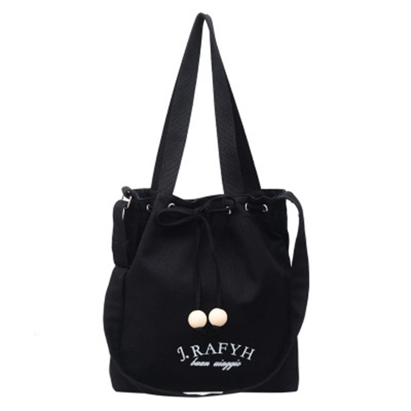 Túi Xách Nữ,Túi Xách đeo chéo vải tote 2 quả bông