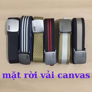 Thắt Lưng Vải Canvas 💖 Thắt Lưng Vải Giá Rẻ