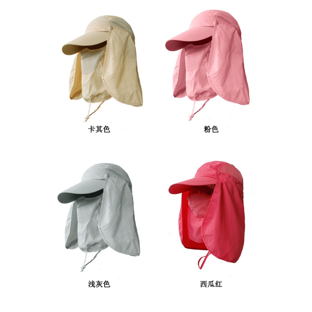 Nón Tai Bèo Che Phủ Toàn Diện 360 Độ Dành Cho Nam Nữ