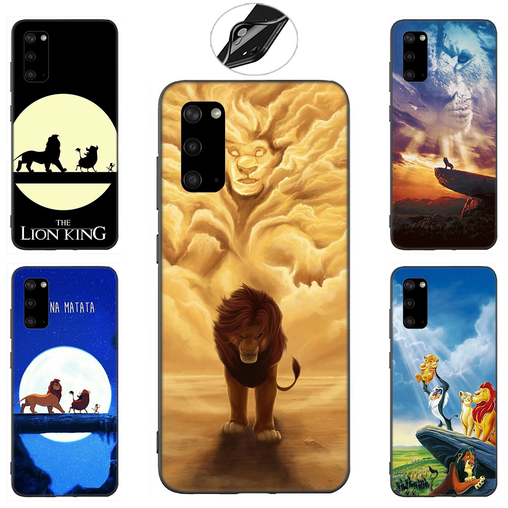 Samsung Galaxy S10 S9 S8 Plus S6 S7 Edge S10+ S9+ S8+ Casing Soft Case 120LU The Lion King mobile phone case