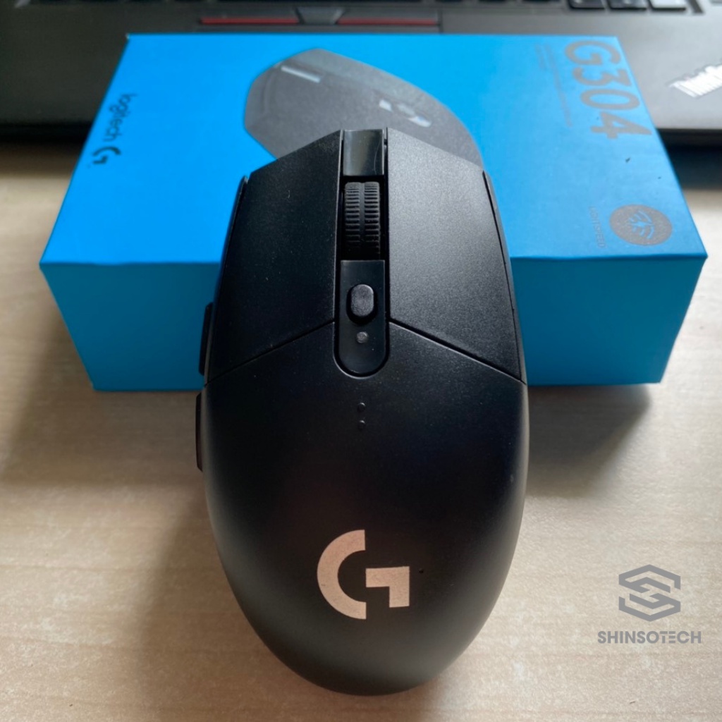 Chuột không dây Logitech G304 click silent tiết kiệm pin phù hợp chơi game và làm việc văn phòng