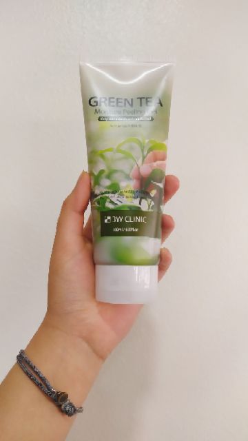 Tẩy da chết Green Tea Moisture Peeling Gel 3W- 180ml