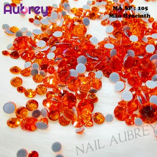 [Mã SP 105] Đá Nail Chân Lưới Mặt Cắt Đá Màu Hyacinth