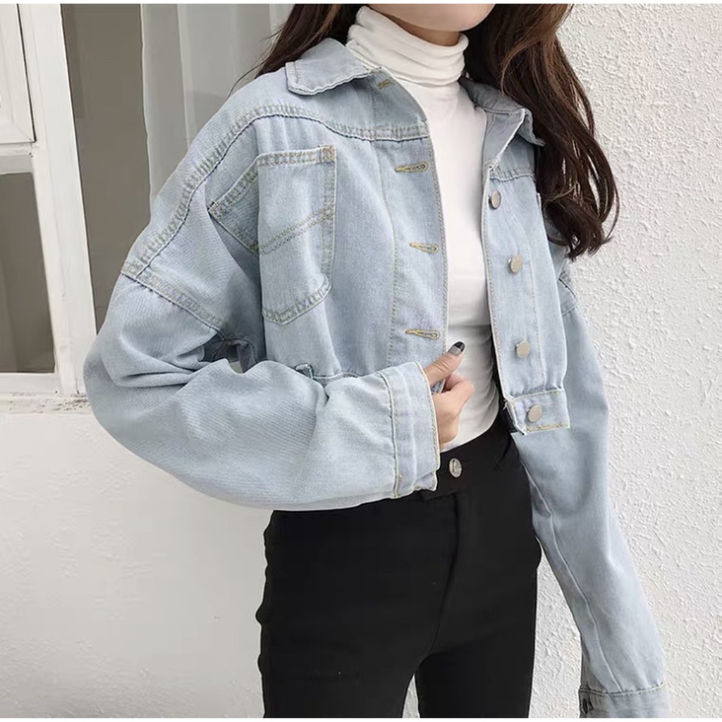 💥 ÁO KHOÁC JEAN JACKETS JEAN LỬNG CHO CÁC CHỊ EM CHILL NÈ😍