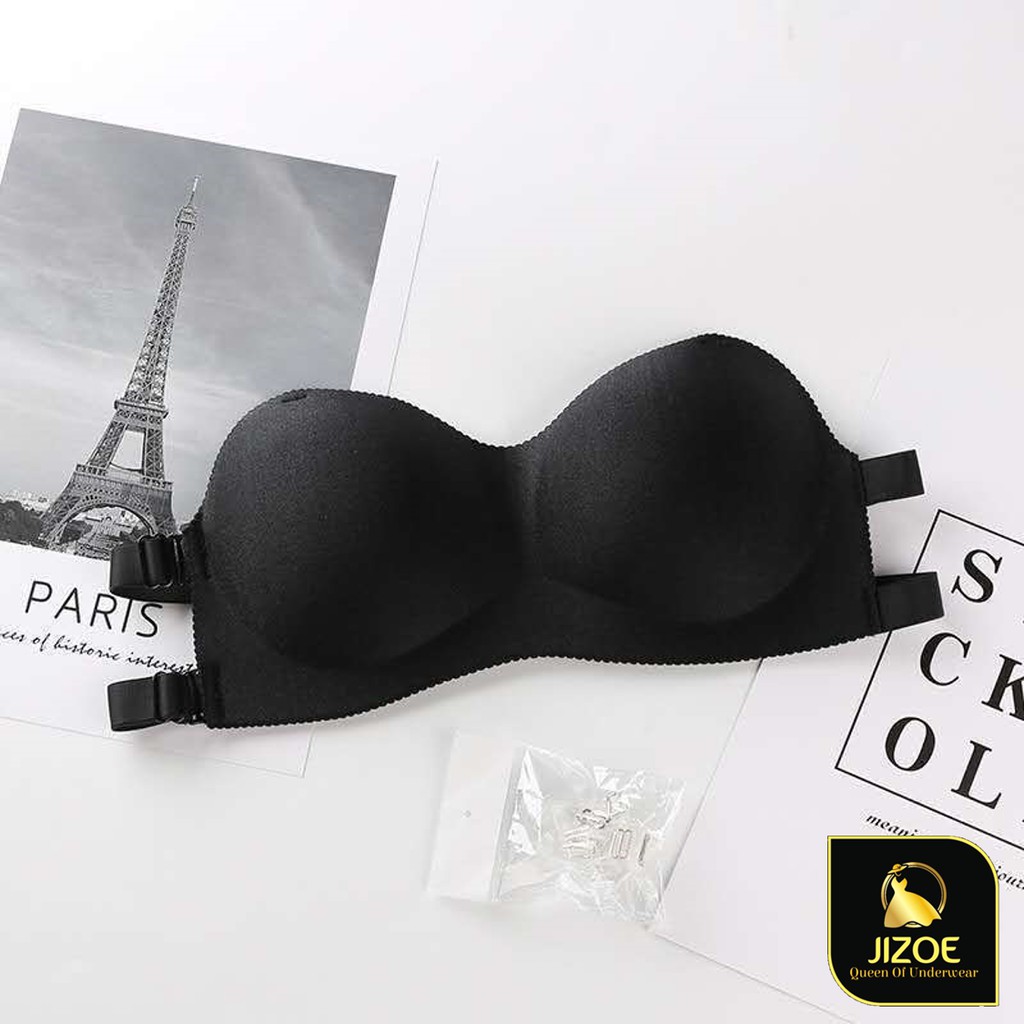 Áo bra nữ đúc su cài trước đệm bàn tay nâng ngực JIZOE ALT03