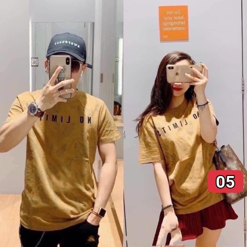 HOT Áo Thun Cặp Nam Nữ Chất Đẹp Nhiều Mẫu
