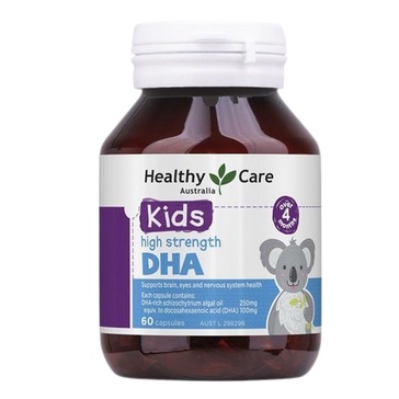Viên Uống Healthy Care Úc Bổ Sung DHA/CANXI Cho Bé Hộp 60 viên