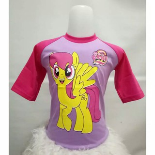 Áo Thun Raglan Retail Nhân Vật 01B Little Pony