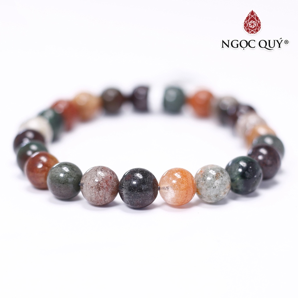 Vòng tay trơn TA ưu linh đa sắc - Ngọc Quý