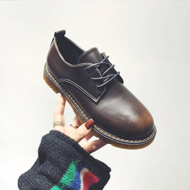 ulzzang (Sẵn + clip thật) Giày Oxford MS608 | BigBuy360 - bigbuy360.vn