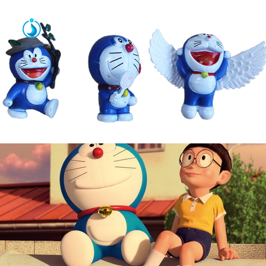 Mô Hình Nhân Vật Doraemon Thu Nhỏ Dùng Để Trang Trí