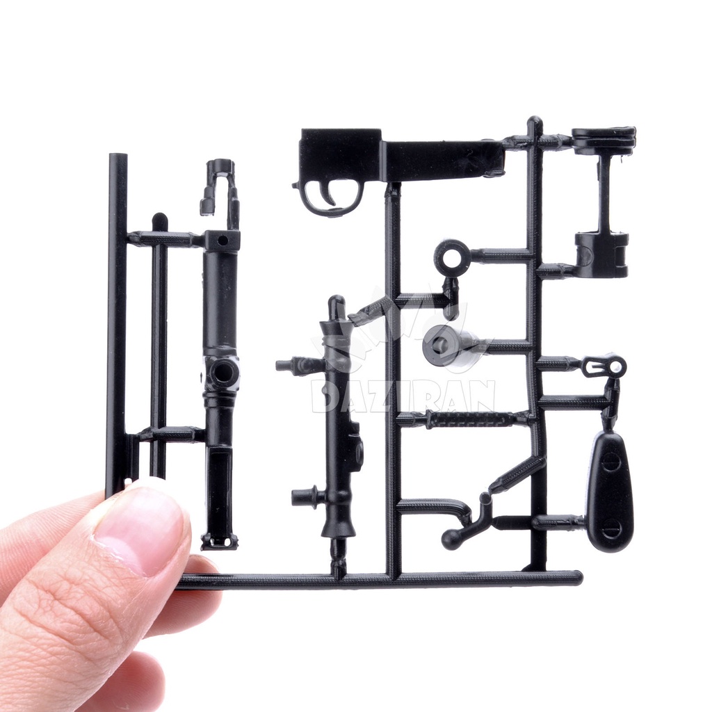 ◘Chính hãng 4D lắp ráp 1/6 mô hình súng lính 6 Súng trường 98K 38 nắp lớn Súng trường bắn tỉa M200 Trang trí đồ chơi