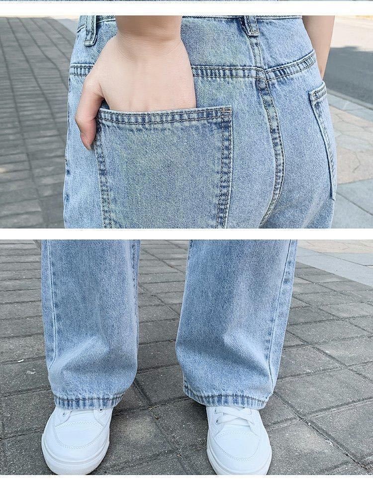 Quần jeans daduhey lưng cao dáng rộng thời trang dành cho nữ