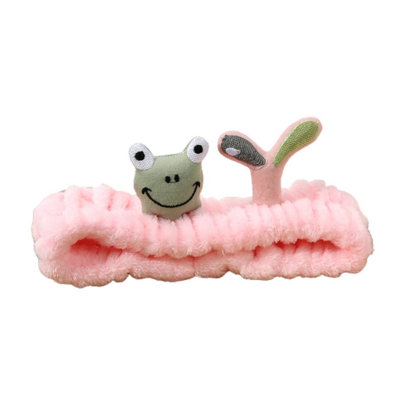 Flgo Băng Đô Co Giãn Hình Ếch Hoạt Hình Vui Nhộn Thời Trang