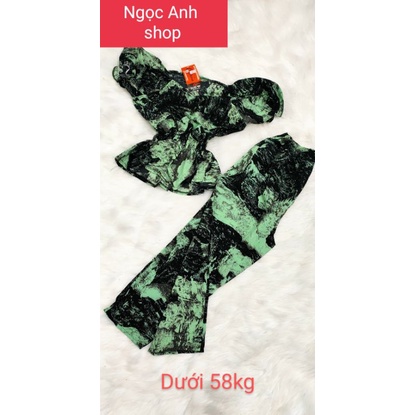 Bộ quần dài vải lụa(có bigsize)