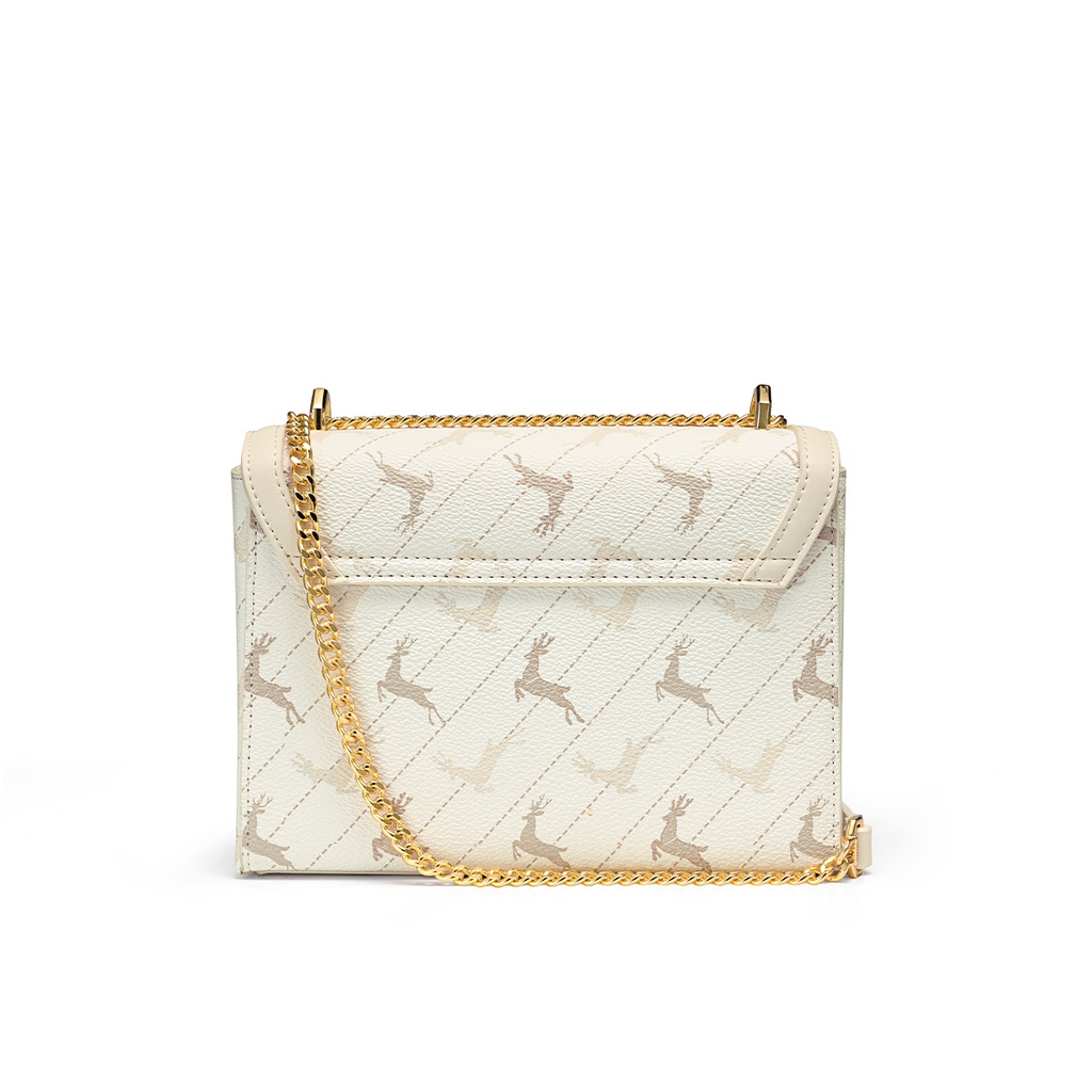 Túi đeo chéo nữ đẹp Nucelle thời trang charm hoa tuyết ViAnh Store 1172024