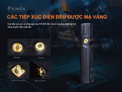 CHÍNH HÃNG FENIX - Đèn pin WT25R- 1000 Lumens