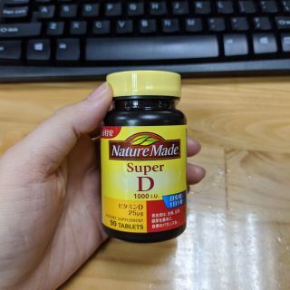Viên uống Nature Made Super Vitamin D 1000 I.U.