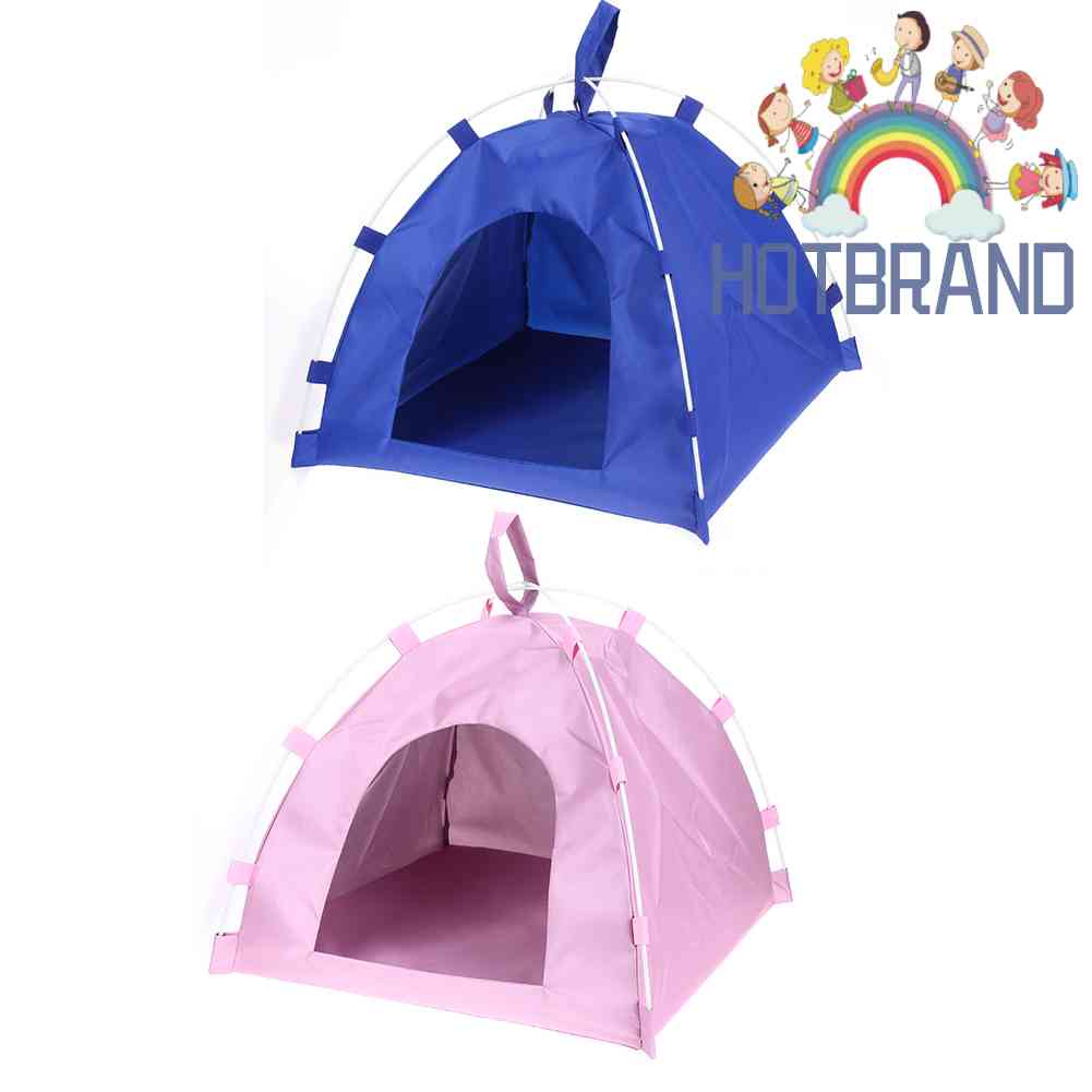 Lều Vải Oxford Chống Thấm Nước Gấp Gọn Di Động Tiện Dụng Cho Thú Cưng
