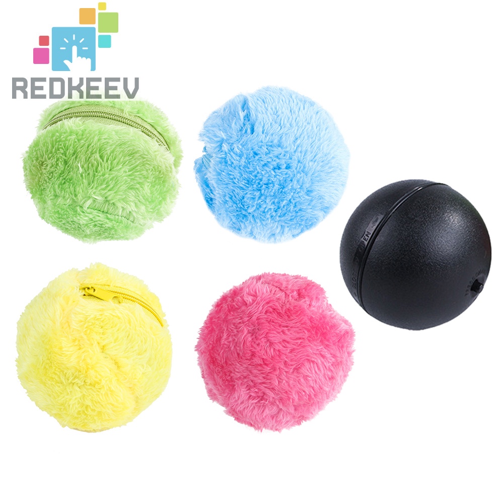 Set 5 quả bóng lăn tự động đồ chơi cho thú cưng