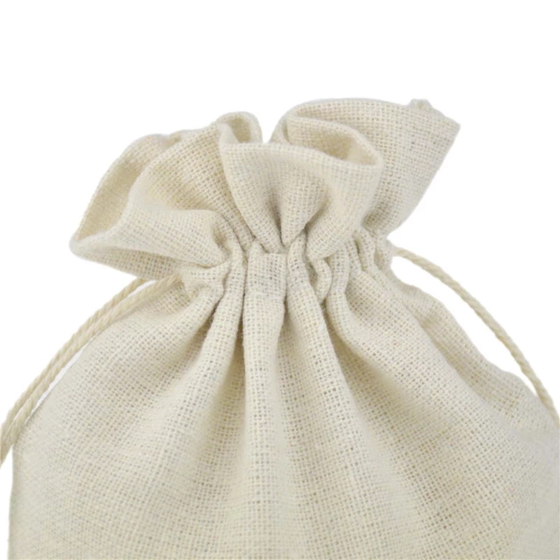 Túi Rút Cotton Đựng Trang Sức Tái Sử Dụng Được Tiện Dụng