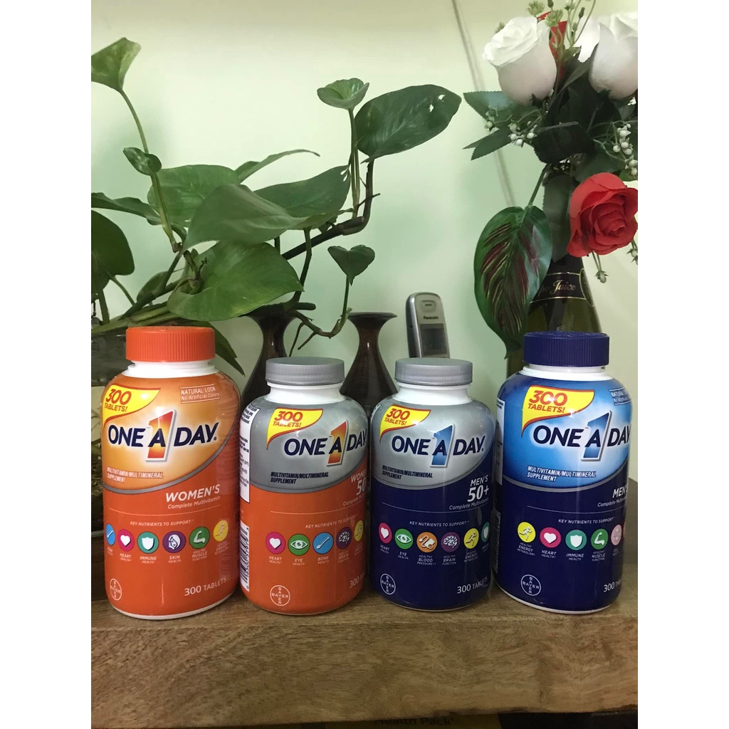 Vitamin tổng hợp ONE A DAY 50+ & ONE A DAY 50-