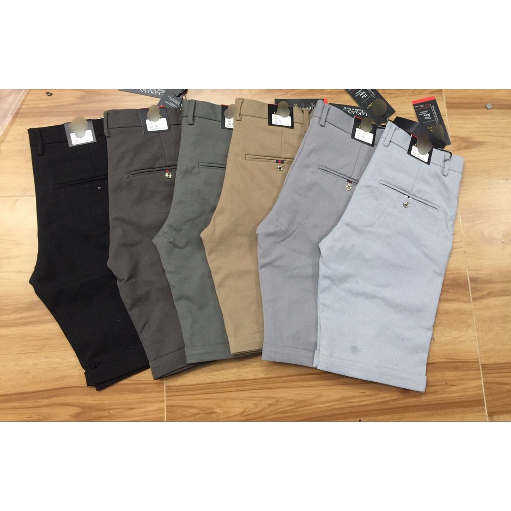 Quần short nam tây âu co giãn sang trọng [ giá sỉ ] sai 27 đến 34