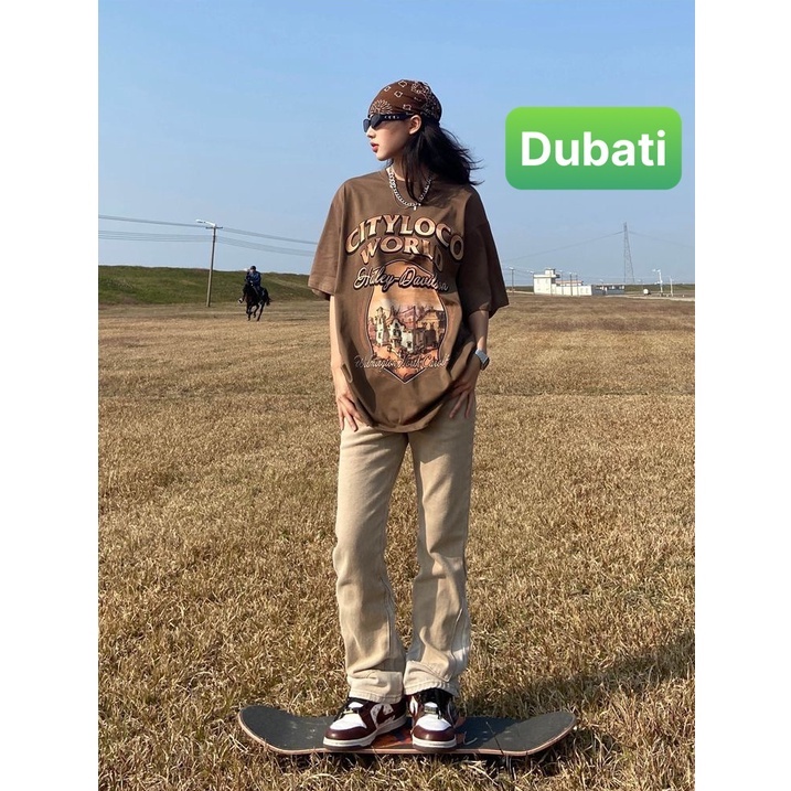 ÁO THUN NỮ NAM CITYLOCO NHẬT BẢN CỰC HOT TREND PHOM FORM RỘNG TAY LỠ PHONG CÁCH HOT TREND 2022 - DUBATI FASHION