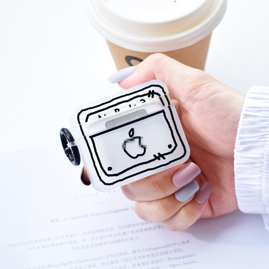 Personalized hand-painted pattern headphone case for APods3gen case headphone case 2021 new for APods3 headphone case compatible with APodsPro case APods2gen case