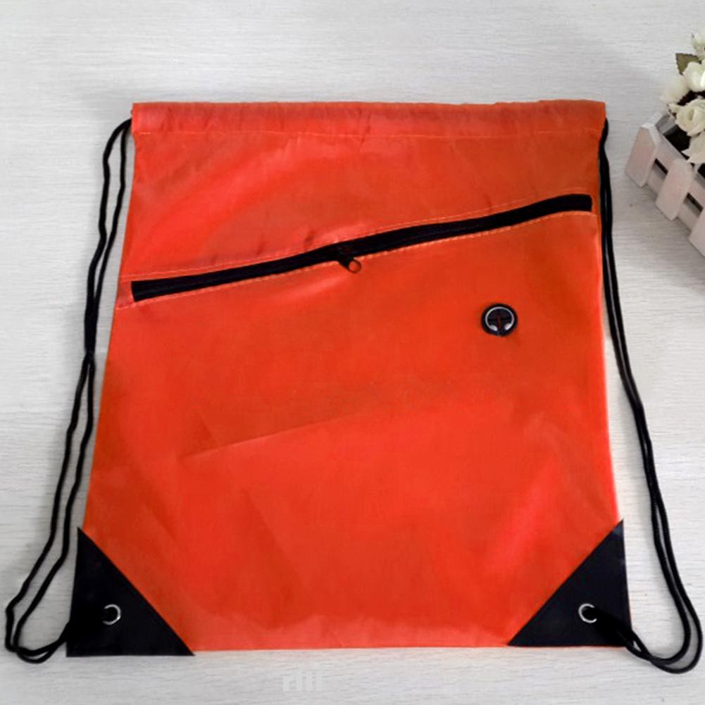Beach Drawstring Bag Sport Gym Backpack Sack for Swimming