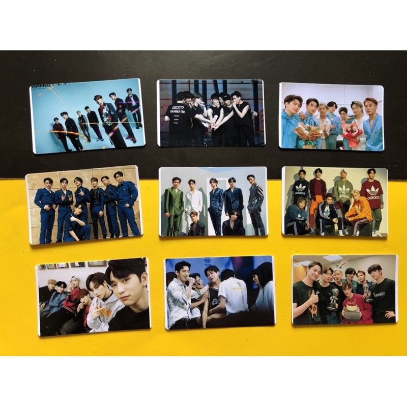 [Ép lụa] Ảnh LOMO CARD GOT7 (30 ảnh)