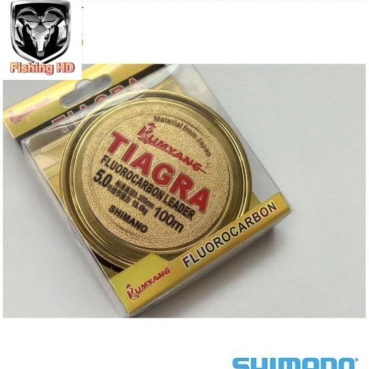 Cước Câu Cá Shimano TIAGRA 100m Cước Câu Cá Tàng Hình Siêu Bền DC14 chuyencacloailuoichim