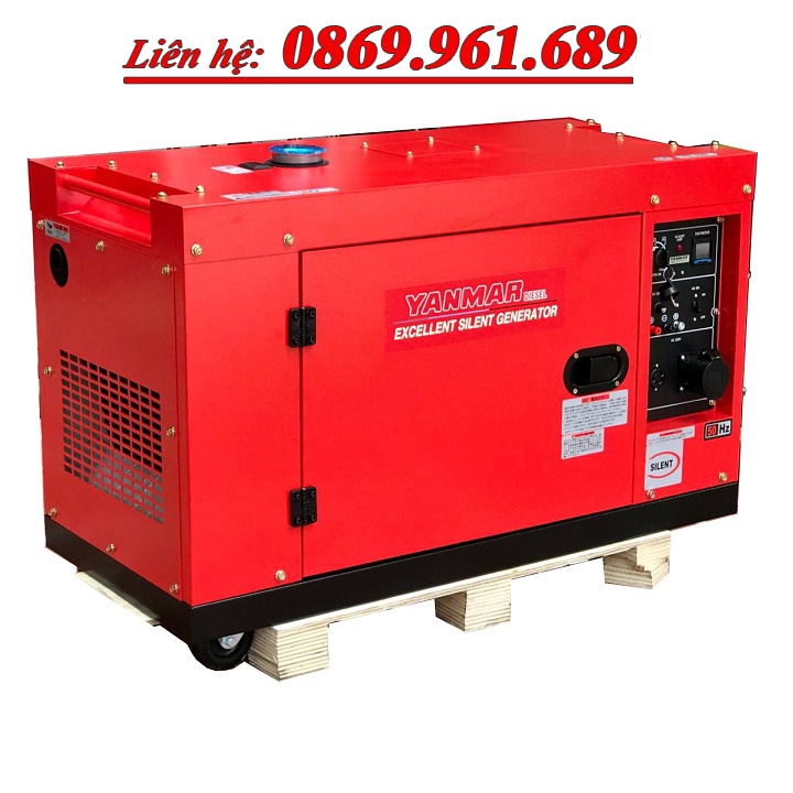 Máy Phát Điện Chạy Dầu 7kw Yanmar YM 700VS cung cấp điện cho điều hòa, đèn, quạt, nồi cơm, tivi, tủ lạnh…