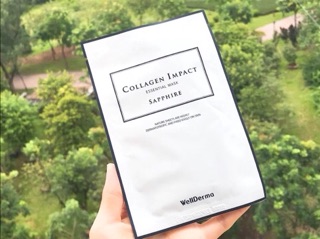 Mặt nạ siêu mỏng Wellderma Collagen Sapphire
