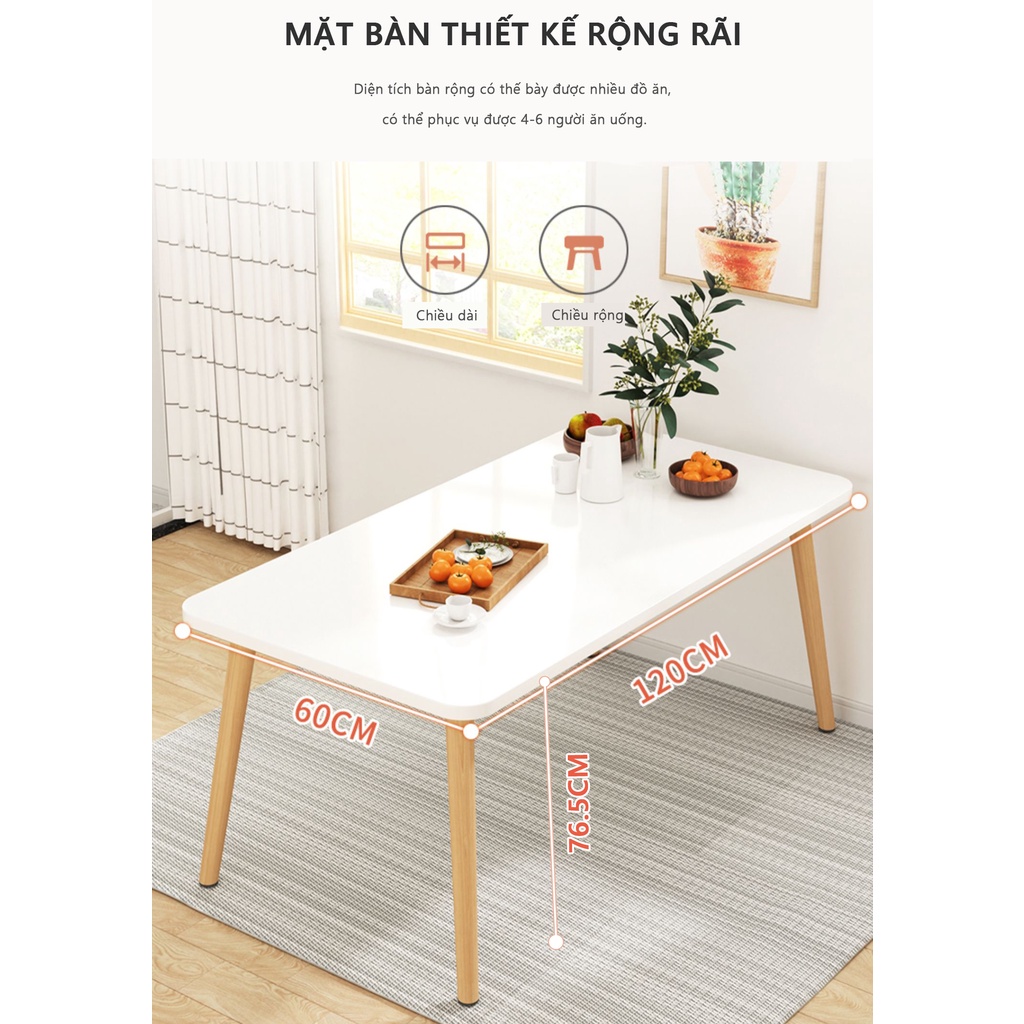 Bàn ăn thông minh Gapi chân gỗ sồi phong cách bắc âu - GP181 / GP192 ( không bao gồm ghế )