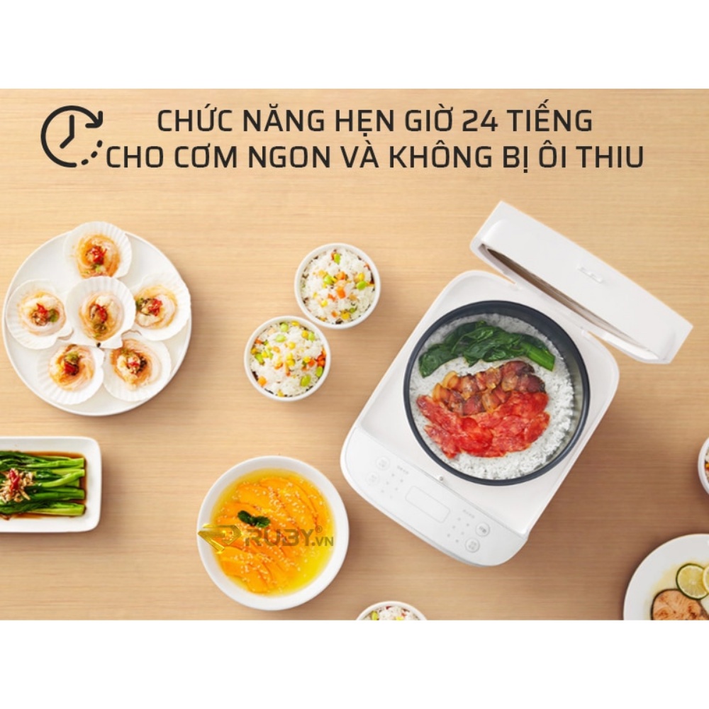 Nồi cơm điện Xiaomi Mijia C1 chính hãng 3L/4L, công nghệ phân phối dòng nhiệt giúp cơm ngon hơn