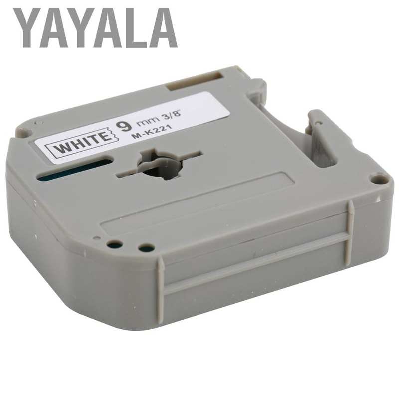 Cuộn Băng Nhãn Yayala 9mm M-K221 Cho Máy In Brother Pt-65 / 70 / 80