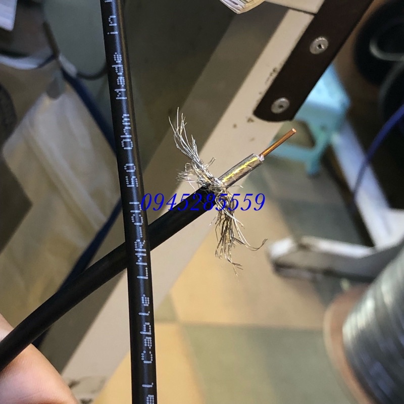 Dây RG58 a/u lõi mềm 50ohm,RF200