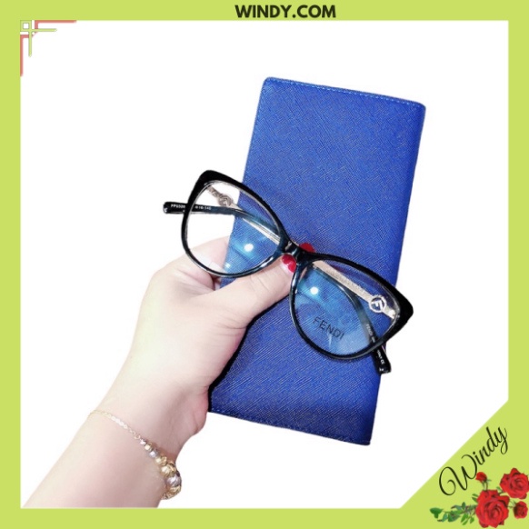 Kính giả cận 0 độ mắt mèo đeo cực kute, gọng kim loại cao cấp Windy.com