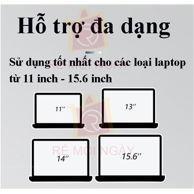 Giá đỡ laptop, điện thoại, máy tính bảng 3 in 1 đa năng + Tặng bộ vệ sinh laptop