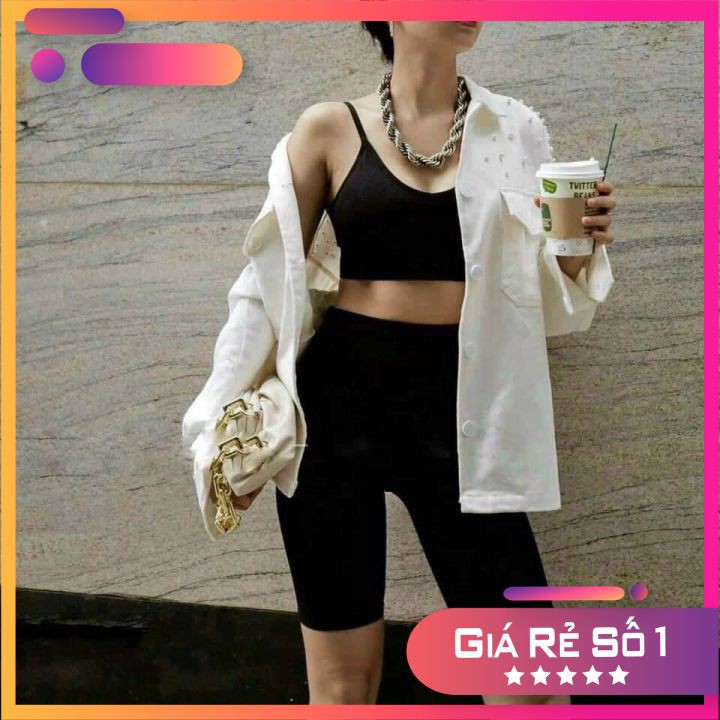 Quần Legging Lửng Nữ Nâng Mông Co Dãn 4 Chiều Siêu Hot | BigBuy360 - bigbuy360.vn