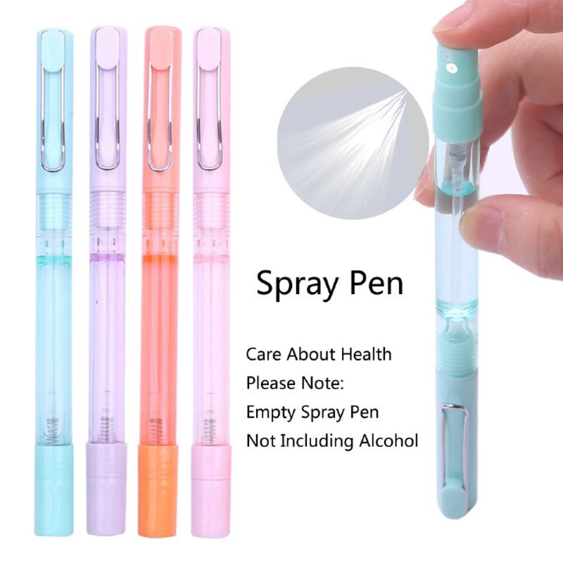 Bộ 4 Cây Bút Mực Gel Với Đồ Kẹp Bút Kim Loại Mini Dành Cho Trẻ Em Và Người Lớn