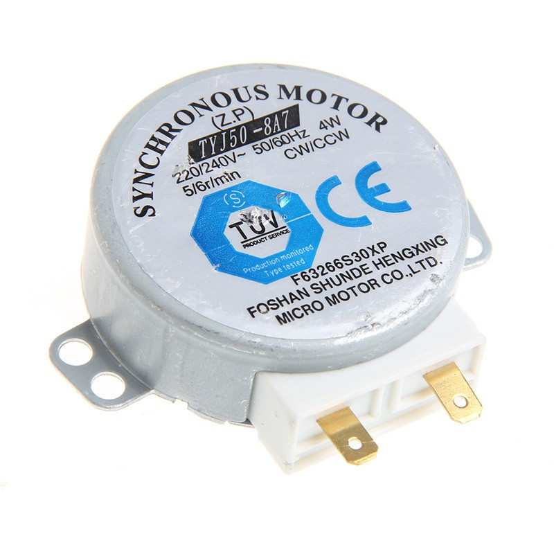 Động Cơ Đồng Bộ Ac 220-240v 4w 6rpm 48mm Cho Máy Thổi Khí 50 / 60hz Tyj50-8A7
