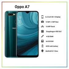 Điện thoại OPPO A7 - Zin Chính Hãng - Ram 4GB/64GB - Màn Hình 6.2 inches - Bảo hành 6 tháng.