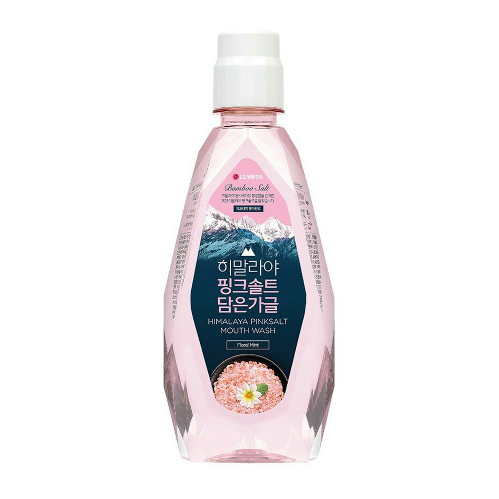 Nước Súc Miệng Muối Hồng Himalaya Hoa Bạc Hà 320ml