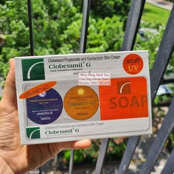 Bộ kem bôi nám tàn nhang cao cấp CLOBETAMIL G 4 In 1 Thái Lan.