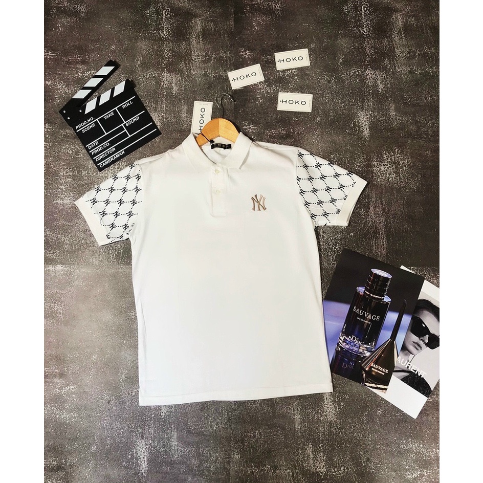 Áo Thun Polo Nam Cổ Trụ Chất Liệu Vải Cotton CVC 4 Màu Trẻ Trung Đơn Giản, Phong Cách Hiện Đại