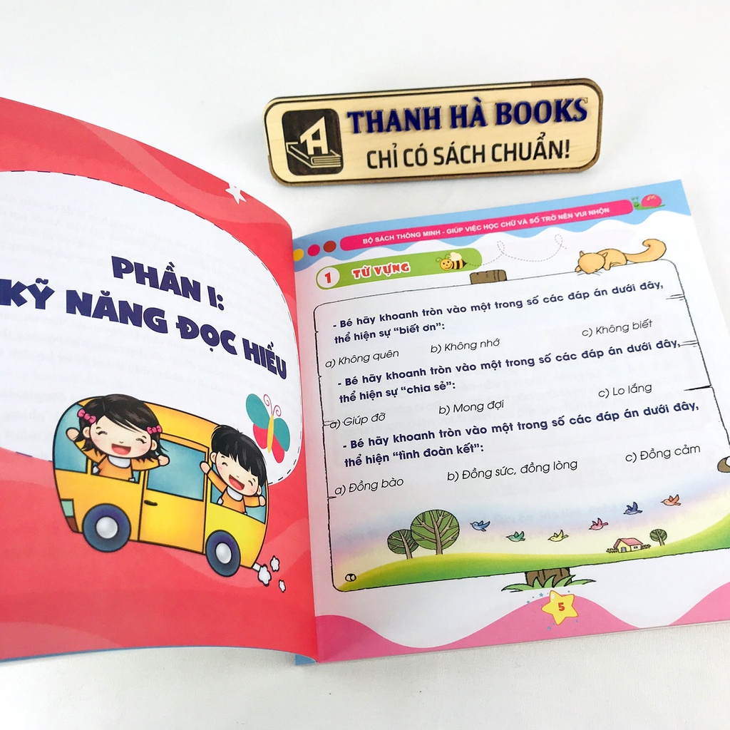 Sách Bộ Sách Thông Minh Giúp Việc Học Chữ Và Số Trở Nên Vui Nhộn