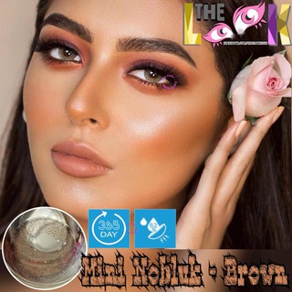 CONTACT LENS MÀU BROWN - NÂU MẬT ONG - CÓ ĐỘ - KO SÁNG