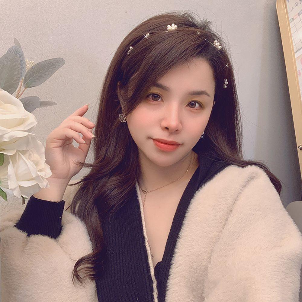 Băng Đô Cài Tóc Đính Hoa Ngọt Ngào Cho Nữ|Băng Đô Cài Tóc Bằng Hợp Kim Cho Nữ